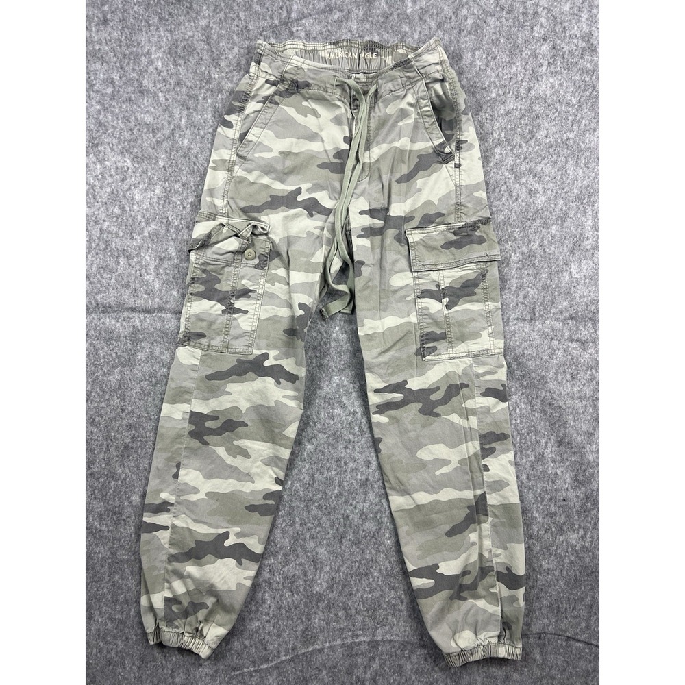 American Eagle Women's Camouflage Stretch Joggers Pants Outdoor/Utility Size 2